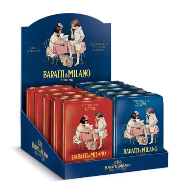 PRALINE ASSORTITE in LATTA STORICA - BARATTI e MILANO 3