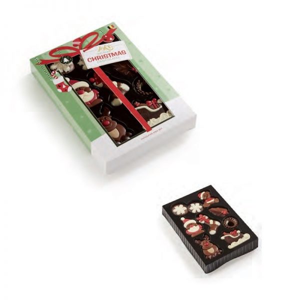 SOGGETTI NATALIZI DI CIOCCOLATO