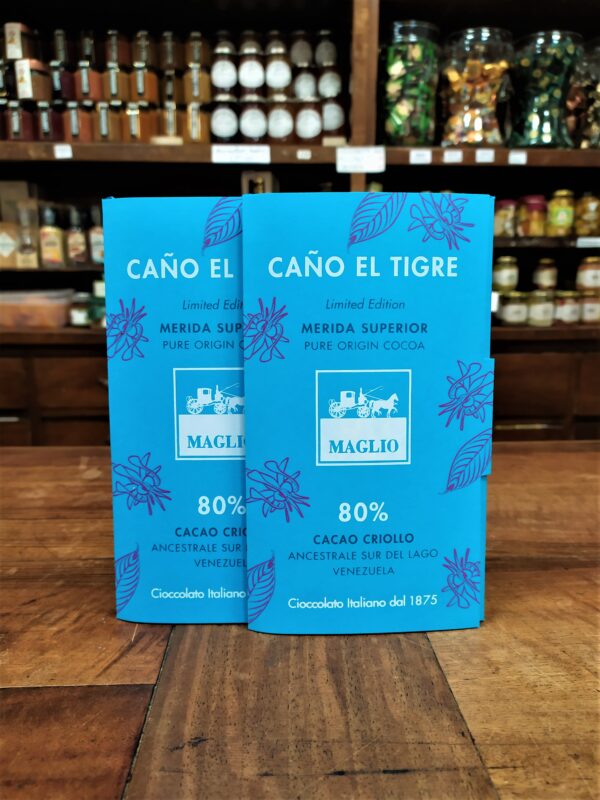 TAVOLETTA CANO EL TIGRE 80% Cacao Criollo 3