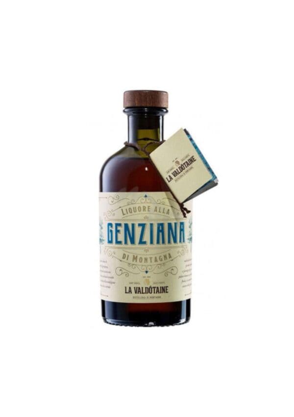 LIQUORE alla GENZIANA di MONTAGNA 70 cl- VALDOTAINE