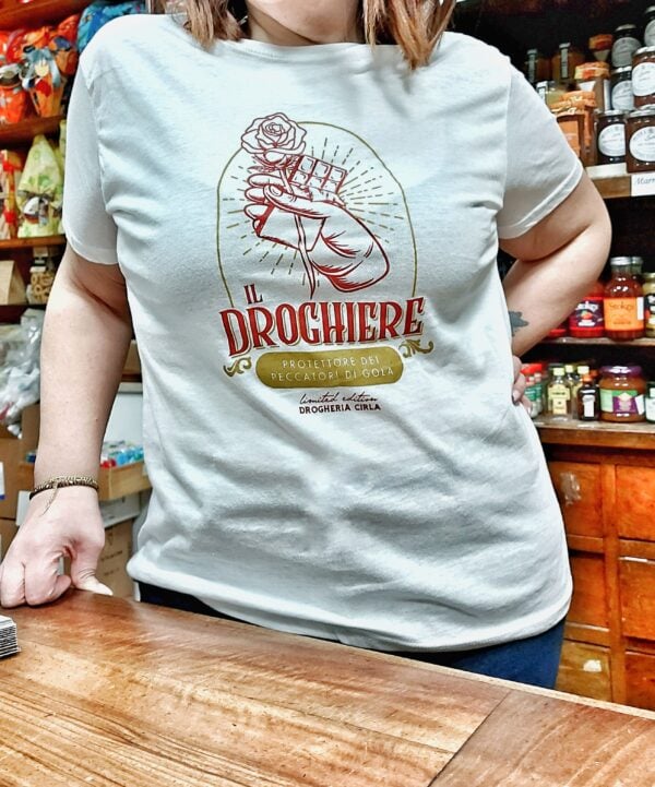T-SHIRT solidale "IL DROGHIERE" 2