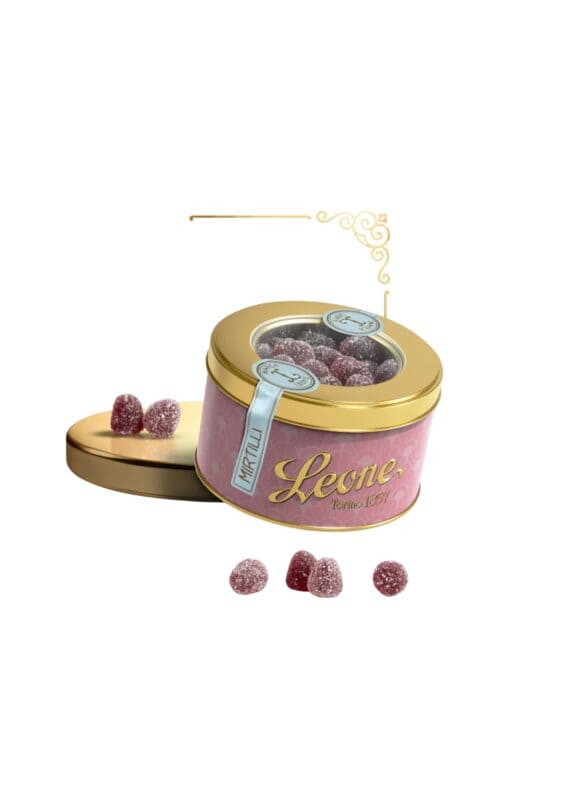 tondino gelatine mirtilli leone