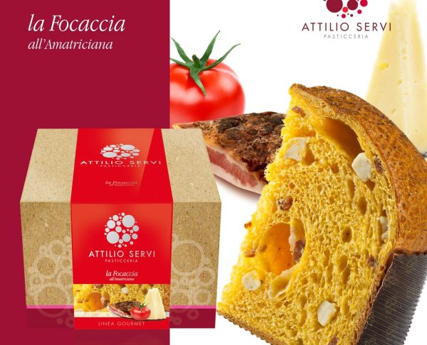 PANETTONE SALATO AMATRICIANA - Attilio servi 3