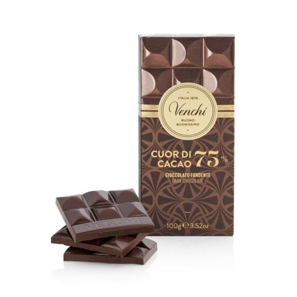 TAVOLETTA CUOR DI CACAO 75 % - Venchi 3