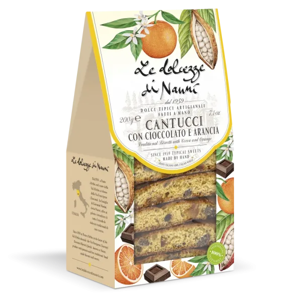 CANTUCCI CIOCCOLATO e ARANCIA 3