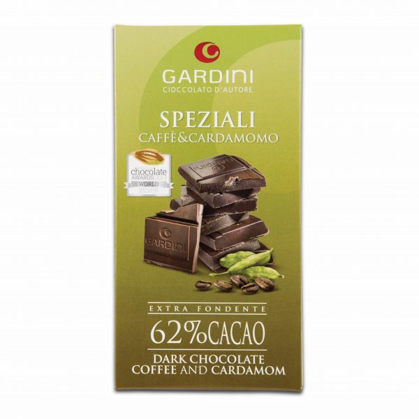 TAVOLETTA FONDENTE AL CAFFE' E CARDAMOMO - GARDINI 3