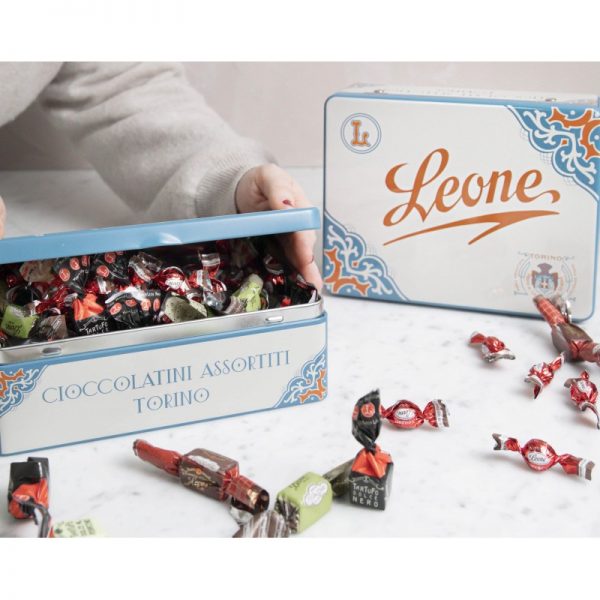 BAULETTO VINTAGE CON CIOCCOLATINI ASSORTITI - Leone 3