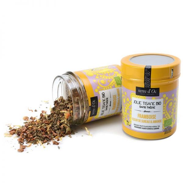 TISANA LAMPONE SAMBUCO E MANDORLA 4