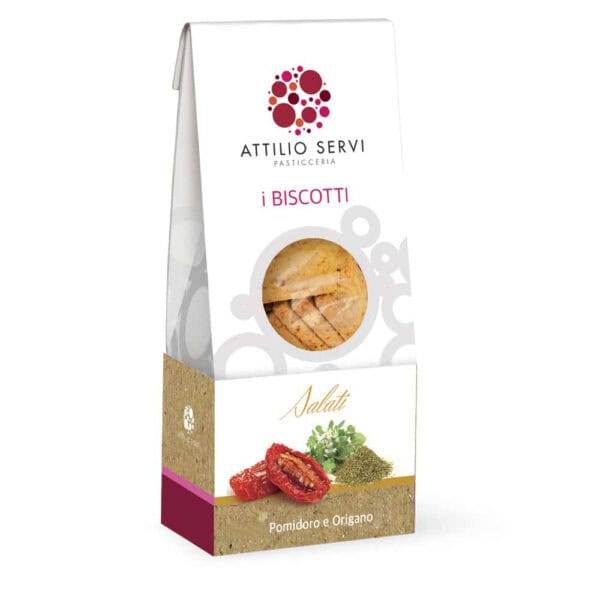 BISCOTTI SALATI POMODORO e ORIGANO - SERVI 2