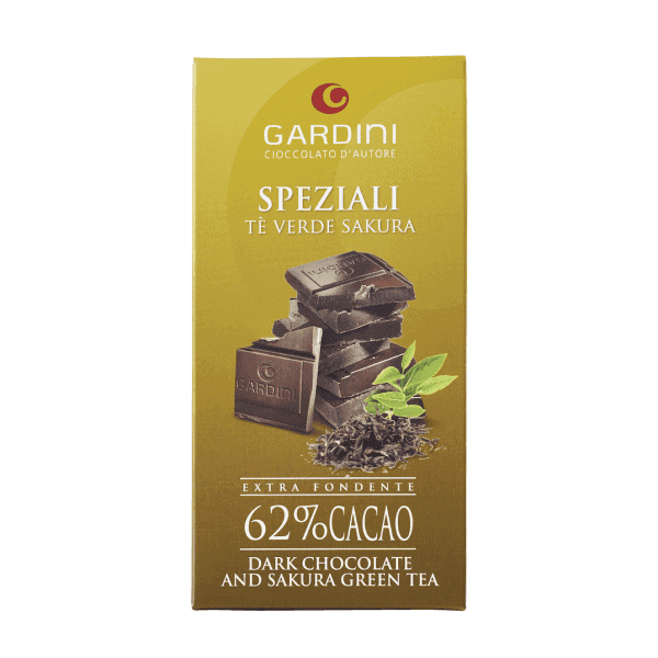 TAVOLETTA EXTRA FONDENTE al TE' VERDE SAKURA - GARDINI 3