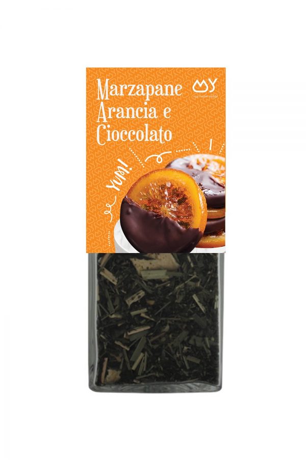 TISANA GOLOSA MARZAPANE ARANCIA E CIOCCOLATO - My home made 3