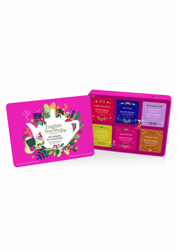 TEA COLLECTION FUCSIA TE' E INFUSI in METALLO
