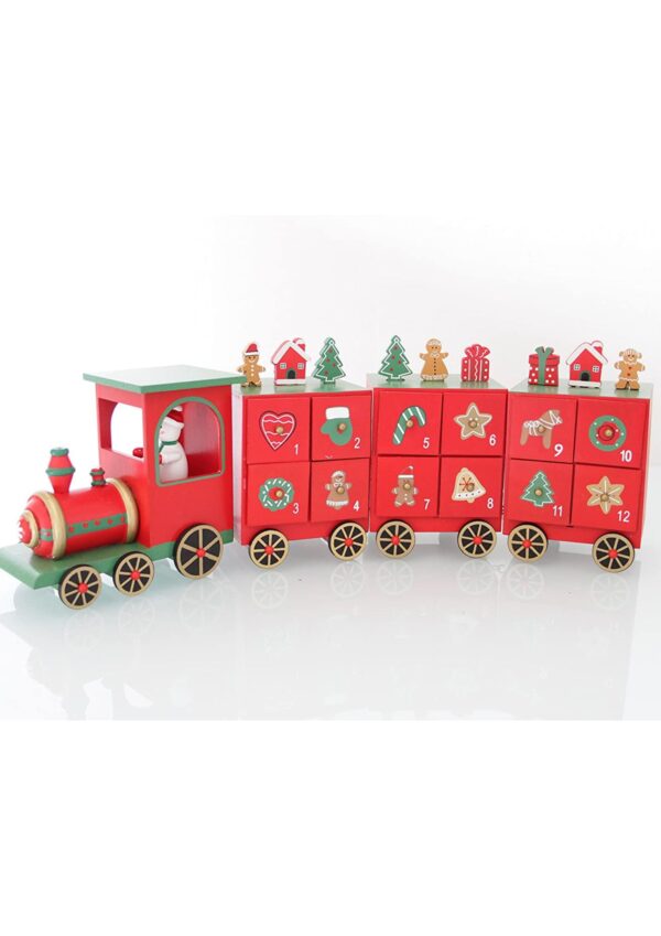 CALENDARIO AVVENTO - TRENINO in LEGNO
