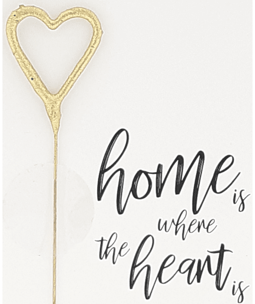 CANDELINA SCINTILLANTE HOME IS WHERE THE HEART IS 3