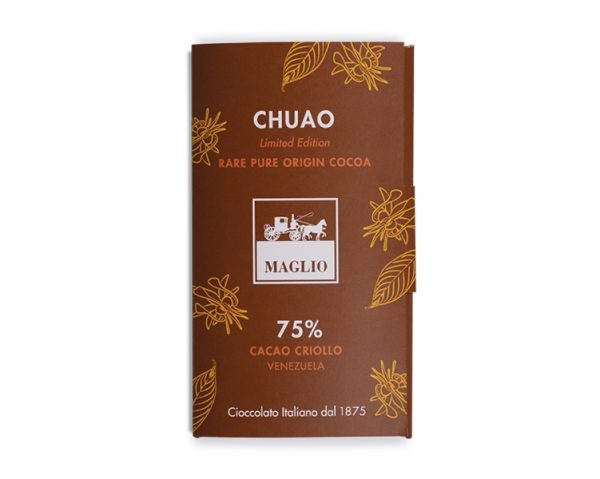 TAVOLETTA CHUAO CACAO CRIOLLO 75%