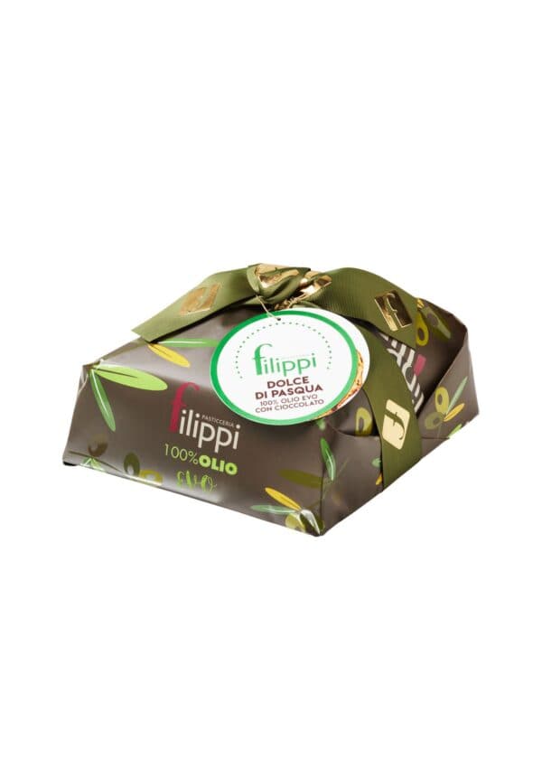 COLOMBA 100 % OLIO DI OLIVA e CIOCCOLATO - Filippi 3