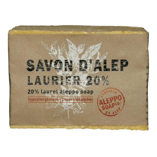 SAPONE D'ALEPPO 20 % Naturale 100% 3