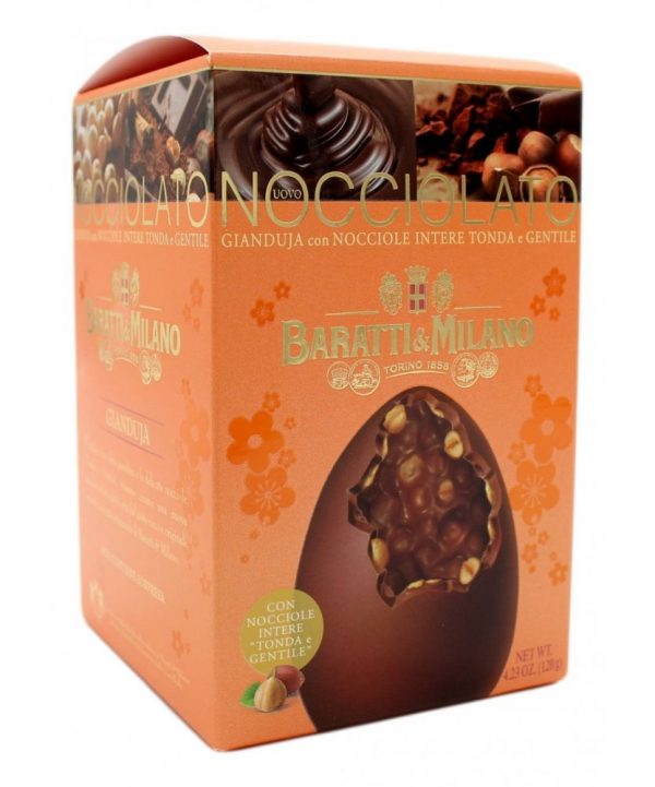UOVO NOCCIOLATO GIANDUJA 120 gr - BARATTI 3