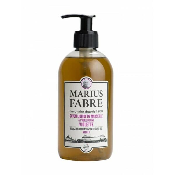 SAPONE di MARSIGLIA alla VIOLETTA 400 ml - MARIUS FABRE