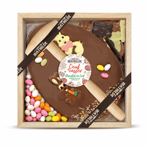 UOVO CIOCCOLATO CON MARTELLO