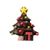 ALBERO di CIOCCOLATO FONDENTE 2