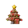 ALBERO di CIOCCOLATO AL LATTE 1