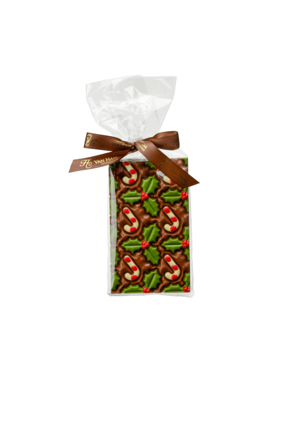 TAVOLETTA CIOCCOLATO con AGRIFOGLIO - immagine 2
