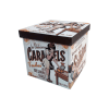 CUBO in METALLO CON CARAMELLE AL BURRO SALATO 1