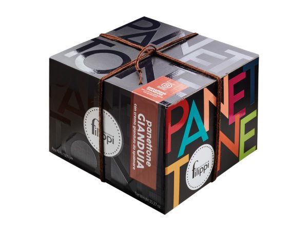PANETTONE CON CREMA DI GIANDUIA DA SPALMARE - Filippi 3