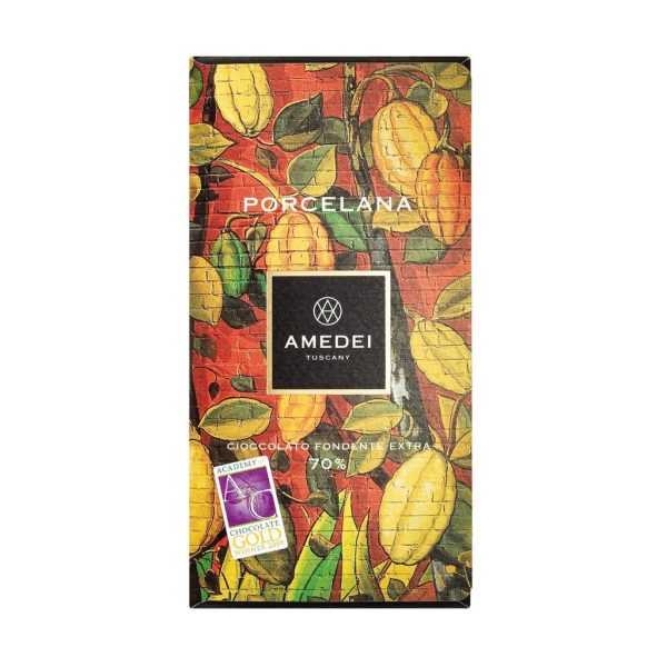TAVOLETTA PORCELANA EXTRA FONDENTE 70% - Amedei
