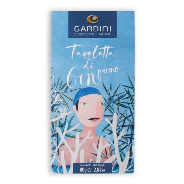 TAVOLETTA FONDENTE con GIN PRIMO - TAVOLETTA D'ORO 2023 - GARDINI