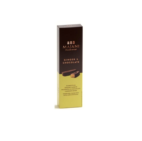 ZENZERO CANDITO RICOPERTO di CIOCCOLATO FONDENTE - MAJANI 3