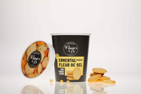 BISCOTTI PER APERITIVO EMMENTAL e FIOR DI SALE 2