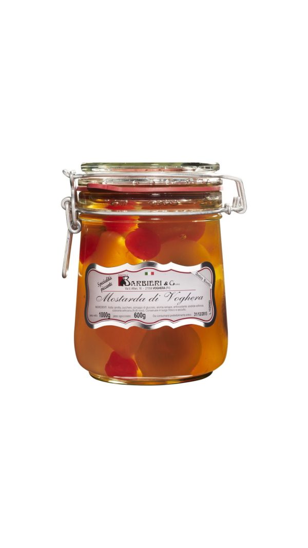 MOSTARDA MISTA PICCANTE 1kg - Barbieri
