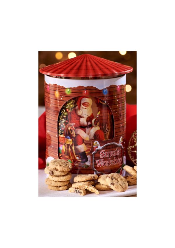 CARILLON SONORO ROTANTE con BISCOTTI INGLESI SANTA WORKSHOP 3