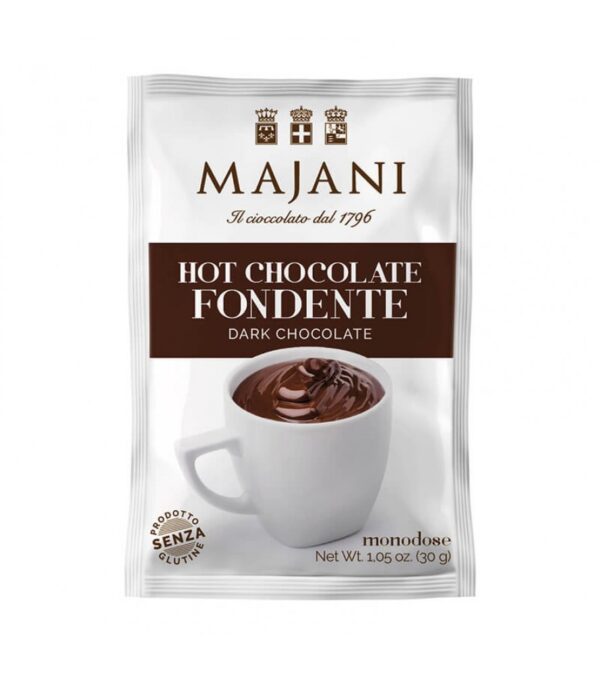 2 BUSTE PREPARATO FONDENTE per CIOCCOLATA CALDA - MAJANI 3