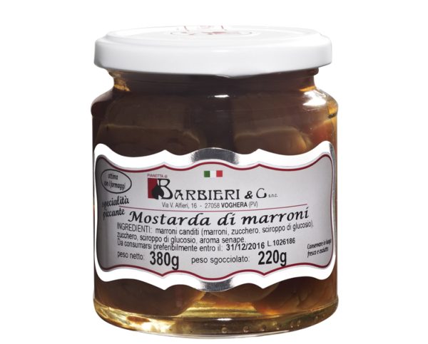 MOSTARDA DI MARRONI BARBIERI