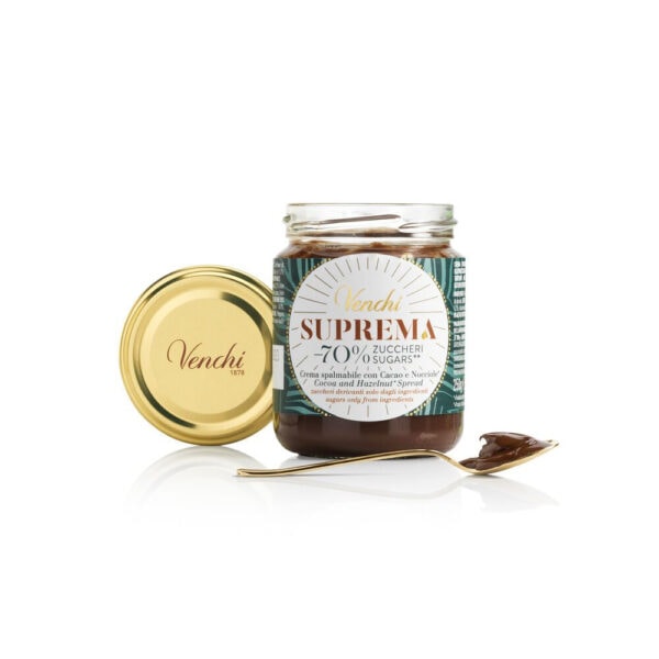 CREMA SPALMABILE NOCCIOLA SUPREMA -70% di ZUCCHERI - VENCHI 3