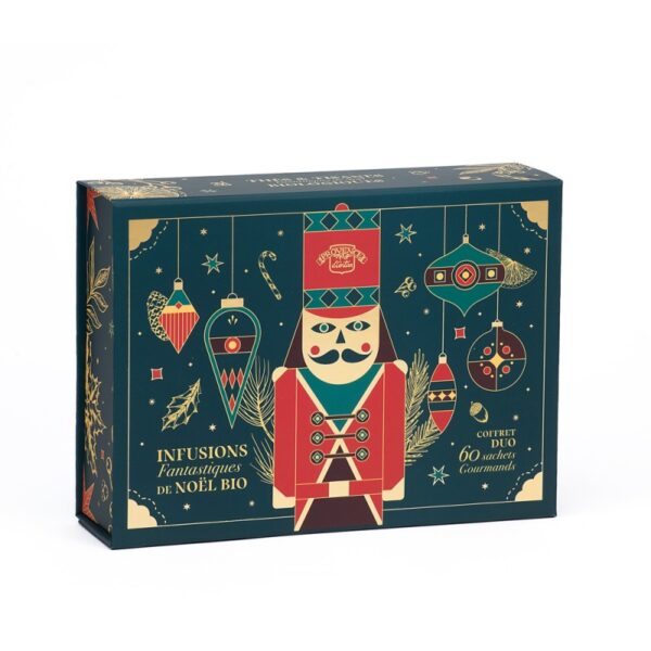 BOX SCHIACCIANOCI TE' e TISANE di NATALE BIO