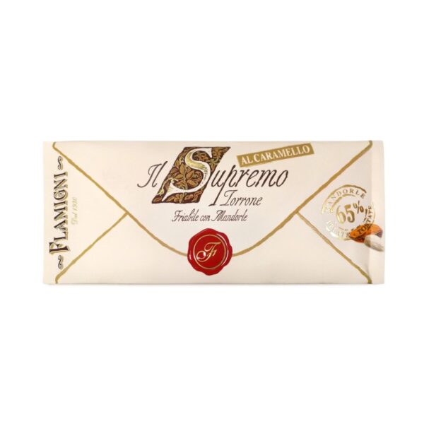 TORRONE SUPREMO alle MANDORLE E CARAMELLO 3