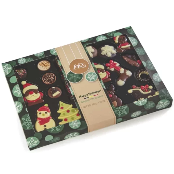 SOGGETTI DI NATALE DI CIOCCOLATO BIG