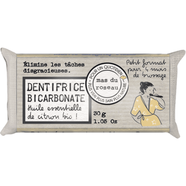 DENTIFRICIO SOLIDO al BICARBONATO e LIMONE 3