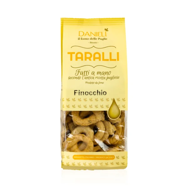 TARALLI al FINOCCHIO FATTI A MANO - Danieli