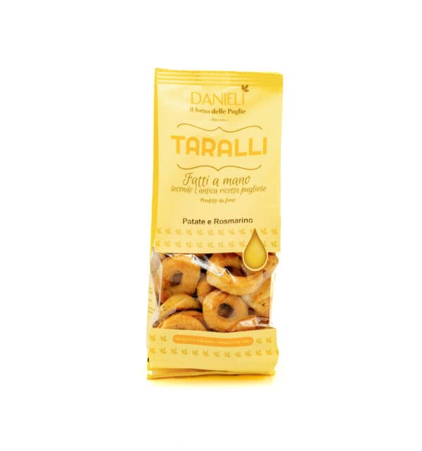 TARALLI PATATE e ROSMARINO FATTI A MANO - Danieli