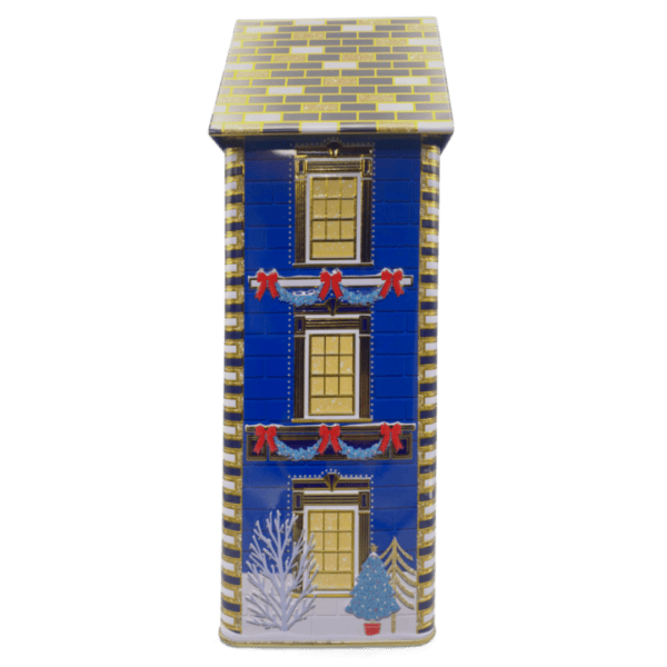 CASA IN LATTA VUOTA APRIBILE BLU 5