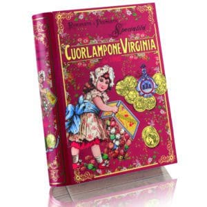 BISCOTTI con CUOR DI LAMPONE in LATTA LIBRO