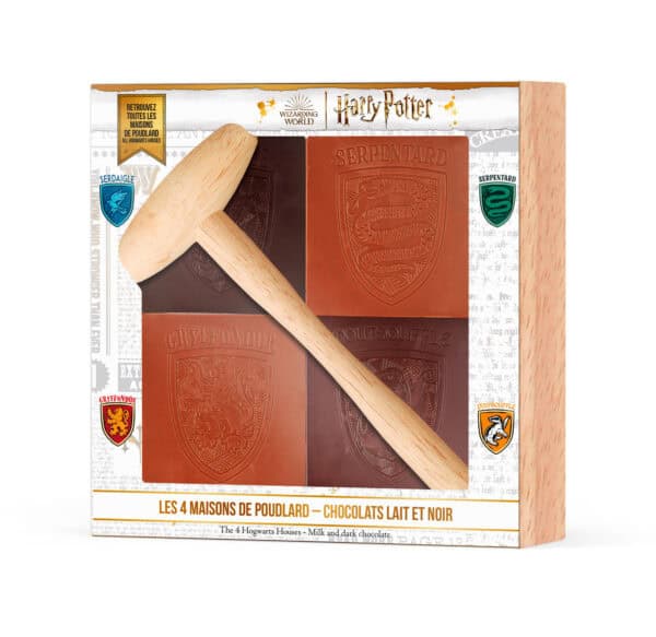 TAVOLETTA con MARTELLO 4 CASATE HARRY POTTER 3