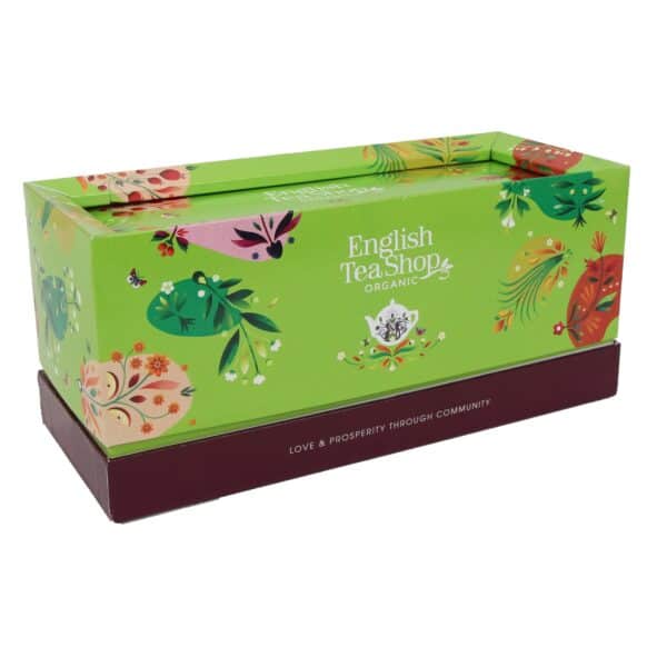 SELEZIONE BIO di TE' e TISANE ASSORTITE VERDE - ENGLISH TEA SHOP 3