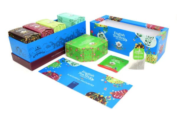 SELEZIONE BIO DI 5 MISCELE DI TE' AZZURRA - ENGLISH TEA SHOP 4