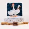 LATTA BISCOTTI INGLESI con COPPIA DI OCHE 1